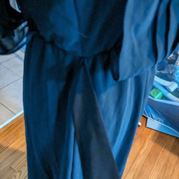 Bisou Bisou Black Maxi Dress – Sleeveless Long Evening Dress – Size 4 - Picture 5 of 9